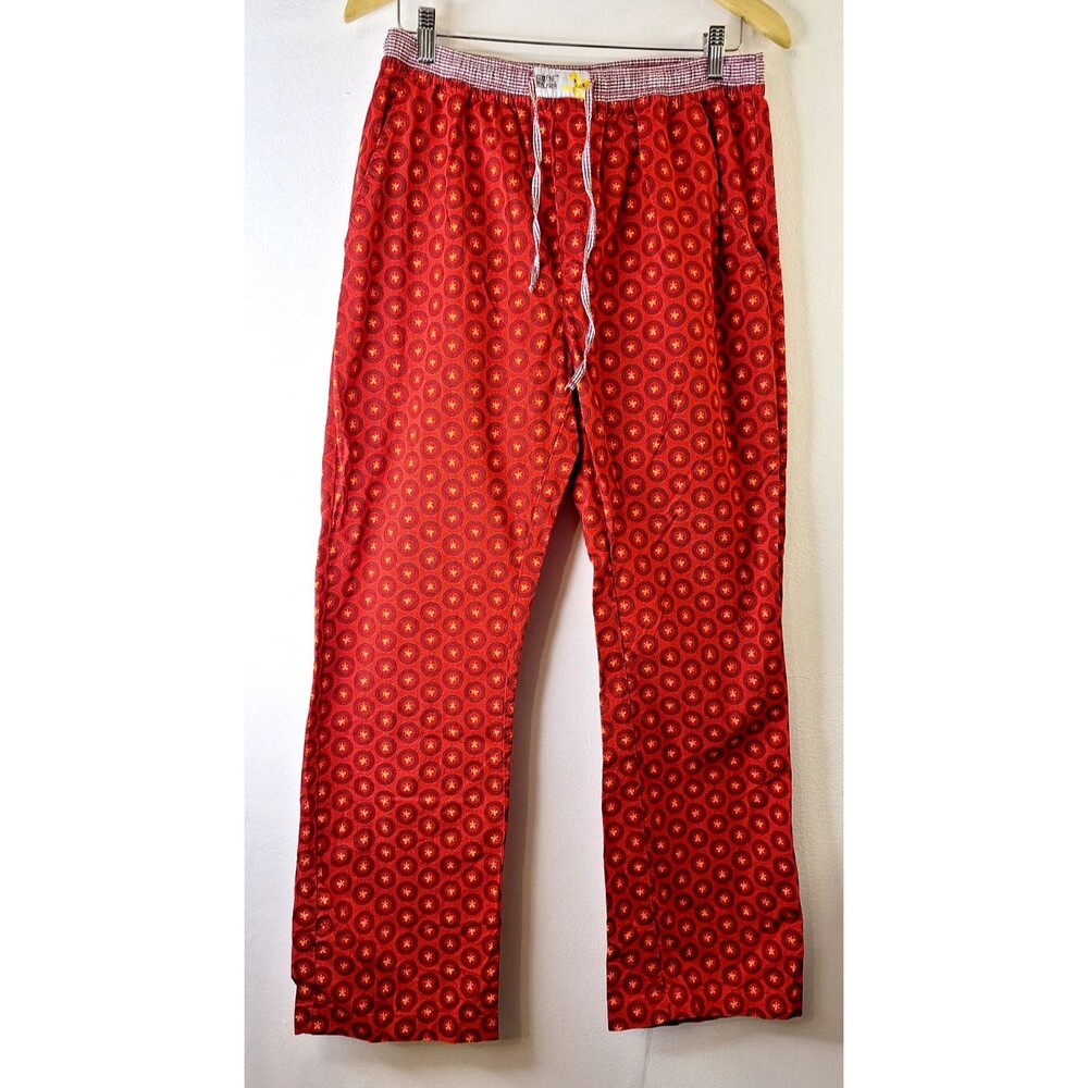 GOODBYE MALARIA Lounge Pants Sz Med. Unisex South African Lounge Casual Colorful